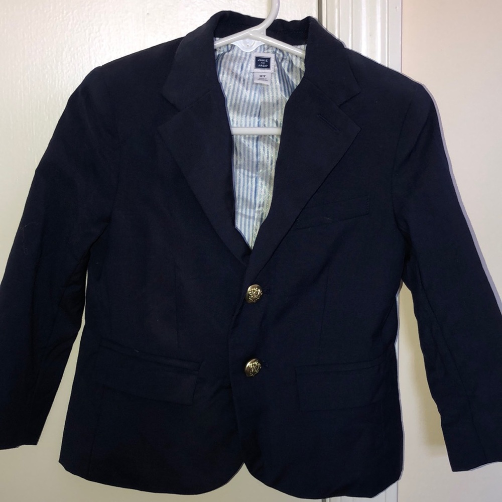 Janie and Jack Blue navy blazer sports coat